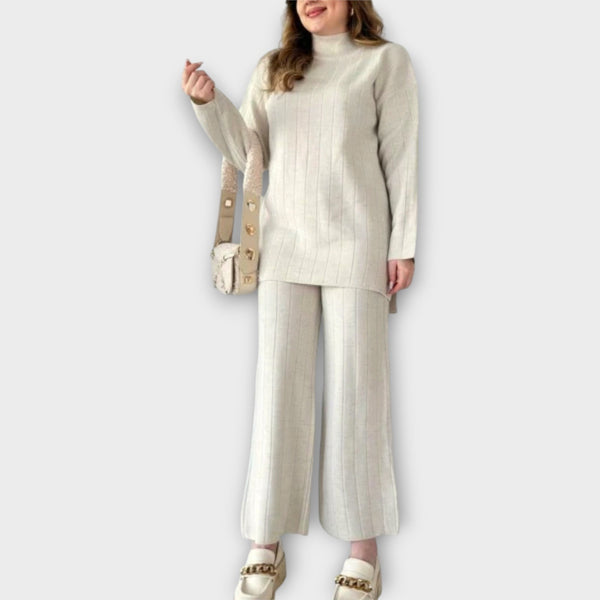 Πλεκτό Σετ με Χαλαρή Εφαρμογή