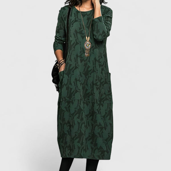 Αικατερίνη - Κομψό φόρεμα με διακριτική ροή και αίσθηση πολυτέλειας