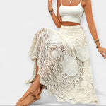 Μίντι Δαντελένια Φούστα